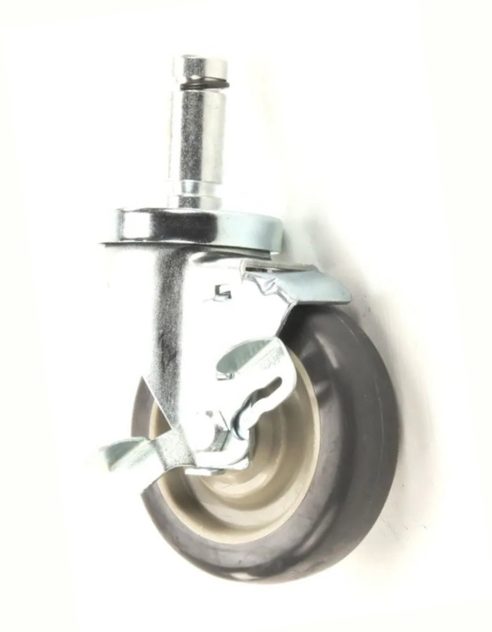 6230218-AC 4 Inch Friction Stem Caster with Brake