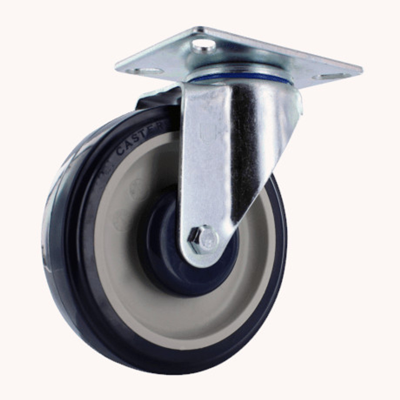 B000312 - AC 5 Inch Plate Caster for National Cart