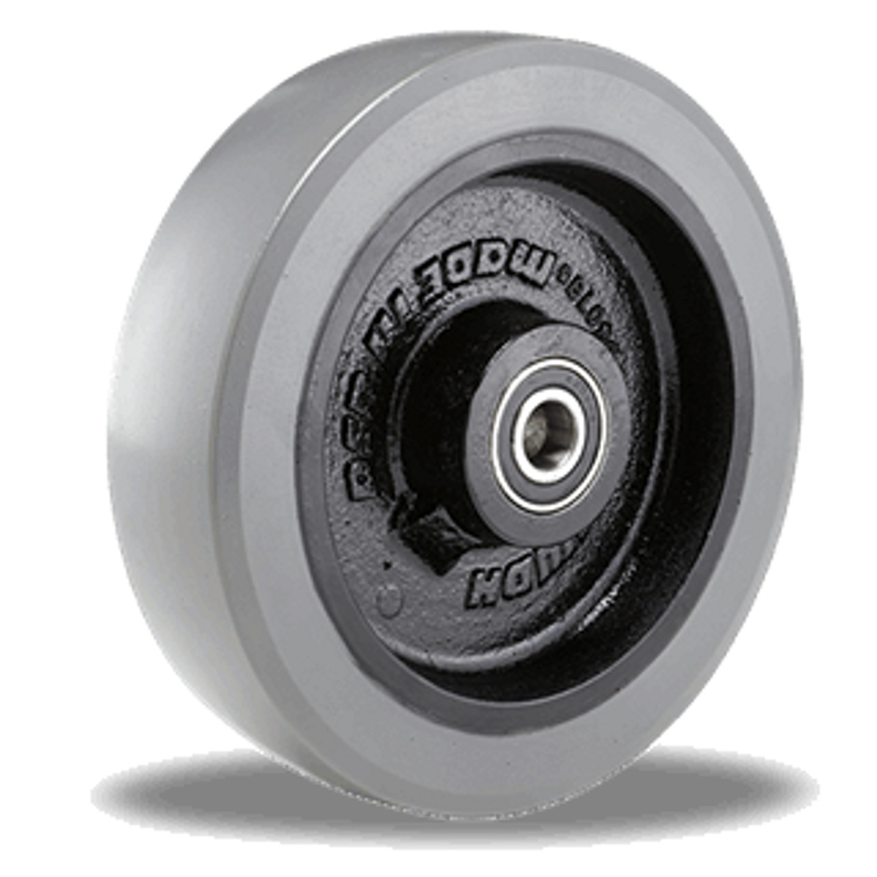 S-EHD-AGV-63GB95 Hamilton Extra Heavy Duty Swivel AGV Caster with 6" x 3" DuraGlide-AGV Polyurethane (95A) on Forged Steel