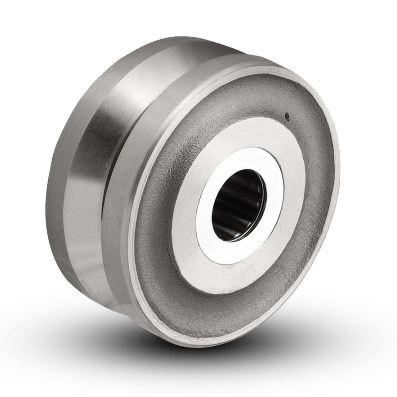 VF0650116 Albion 6" x 3" forged steel V-groove wheel, 1" roller bearing, 6000 lb. capacity