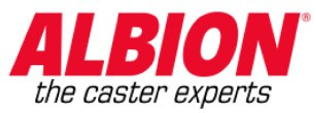 PX1680124 Albion 16 x 5 Thick Tread Polyurethane on Cast Iron, 1-1/2" roller bearings