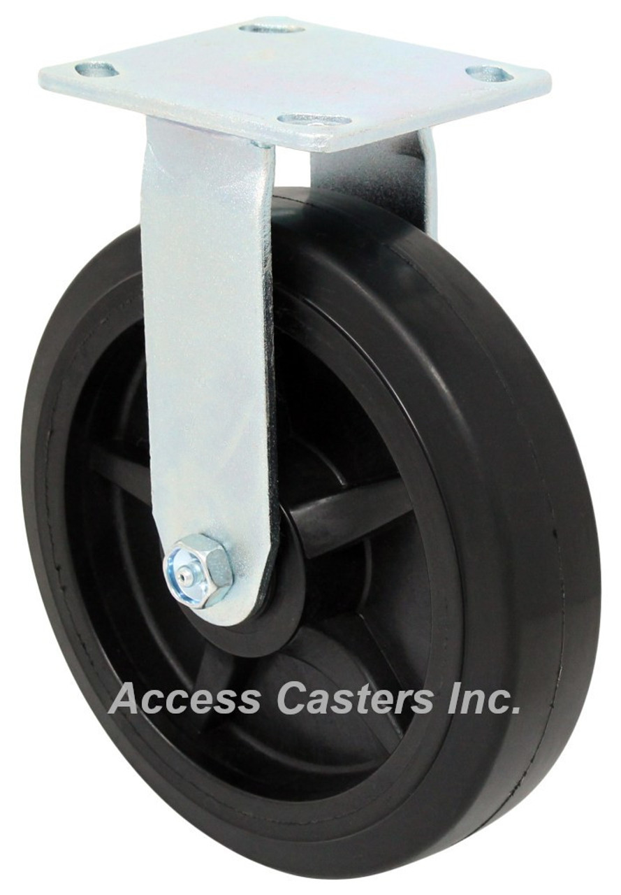 FG4436M70000-AC 8 Inch Rigid Caster for Rubbermaid Platform Trucks