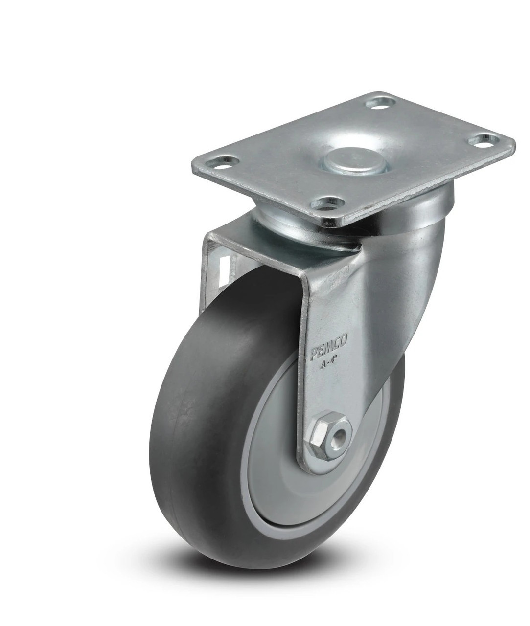 4" TPR swivel caster wheel