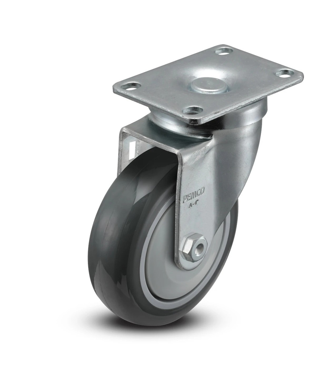 4" TPU swivel caster wheel