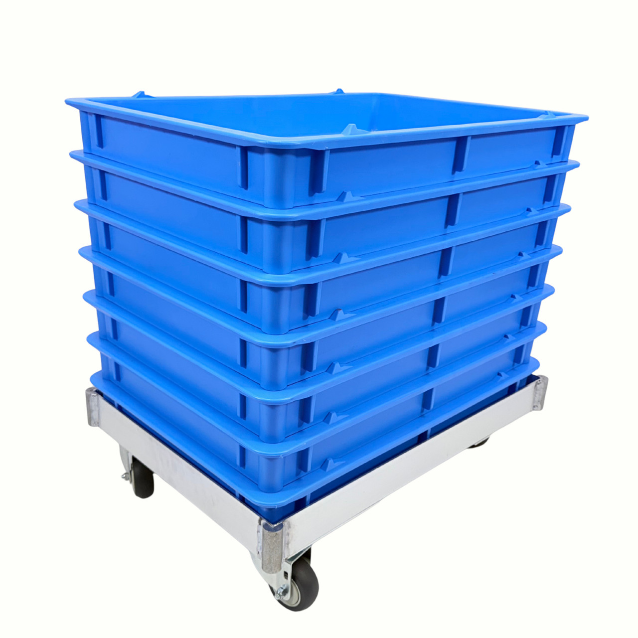 Shown in use with typical dough trays