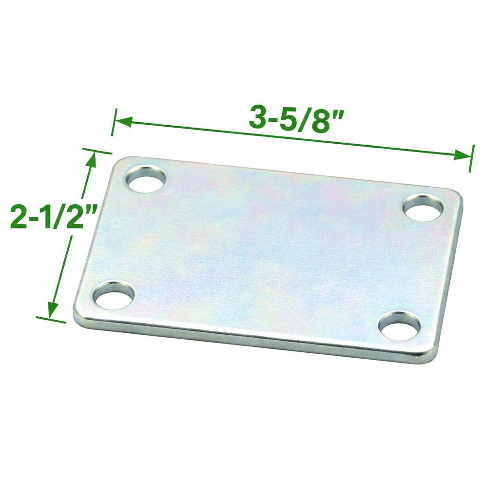 Light Duty weld plate dimensions