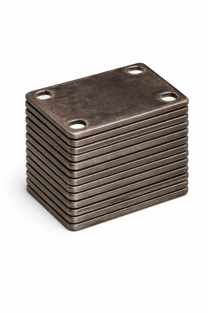 Unplated Caster Weld Plate Light & Medium Duty in Bulk