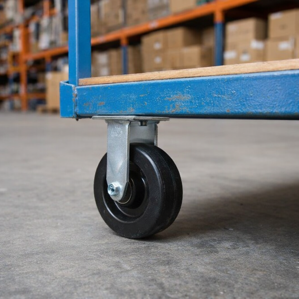 Phenolic casters in action