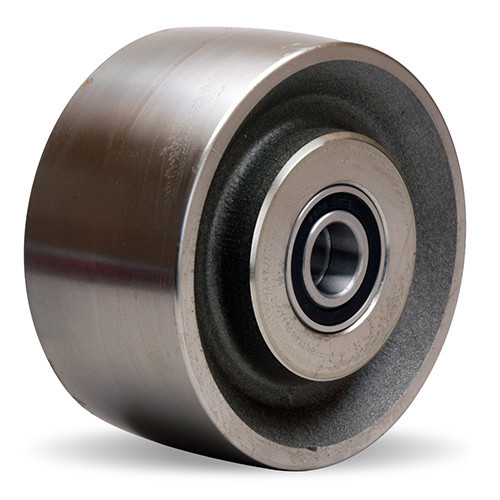 R-ZFSEC2-63FSB Hamilton Super Endurance Dual Rigid Caster with 6" x 3" Forged Steel Wheel