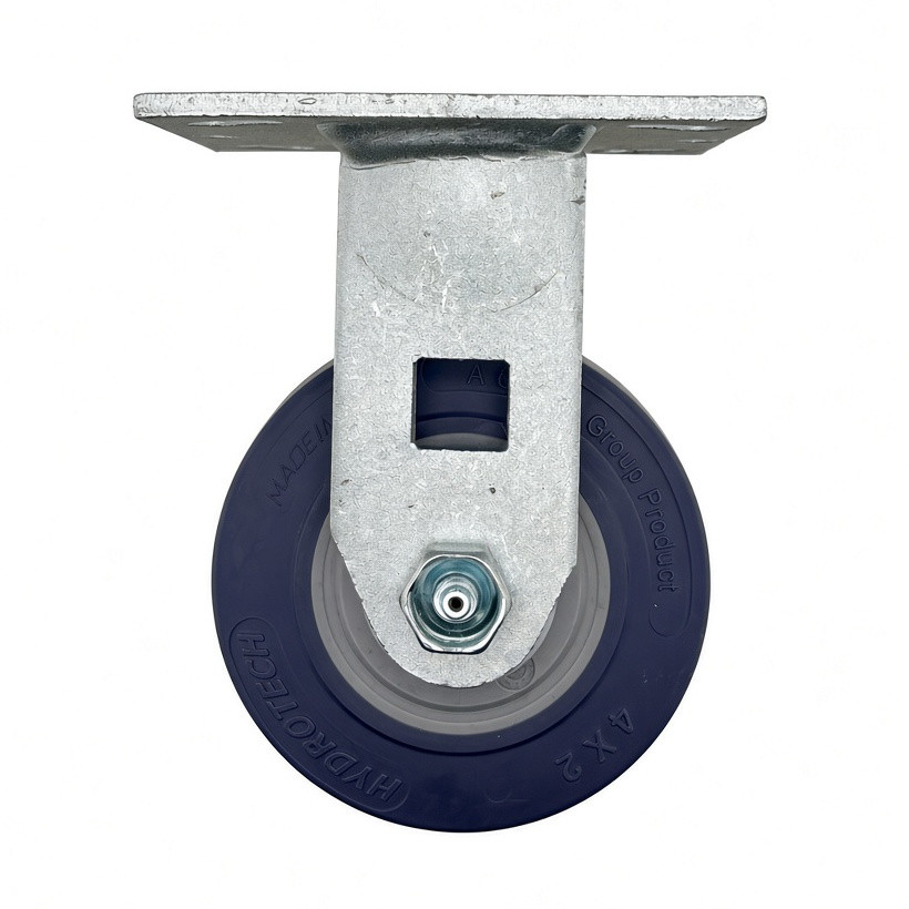ER4X2TPEB 4 Inch Rigid Caster with Hydrotech Wheel with Precision Ball Bearings