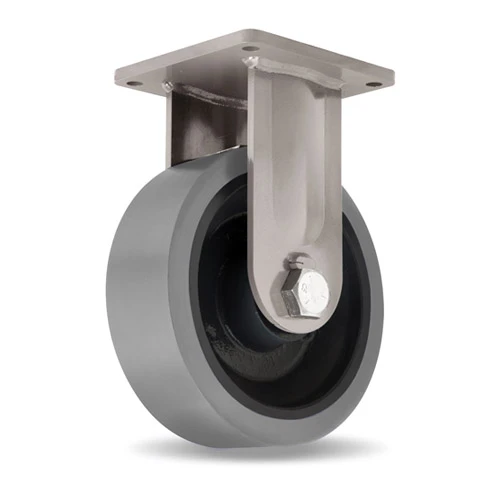 R-MD-164GB95 Hamilton Maxi-Duty Rigid Caster with 16" x 4" Ultra-Thick DuraGlide Polyurethane on Forged Steel Wheel