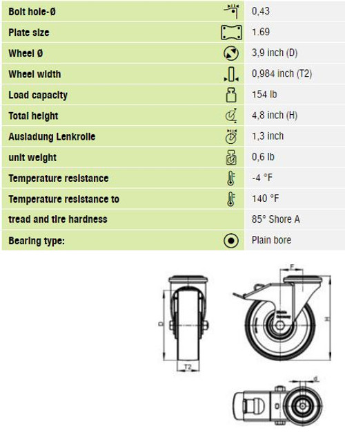 LRA-TPA 100G-FI Dimensions