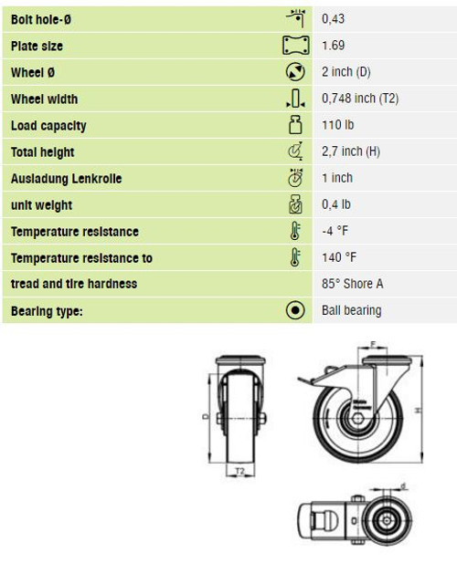 LRA-TPA 50K-FI-FK Dimensions
