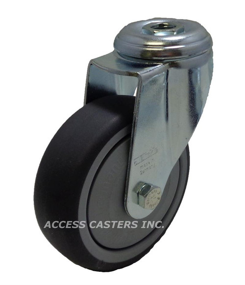 LKRA-PATH 101K-FK Blickle 4 in Swivel Caster PATH Wheel Hollow Kingpin Ball