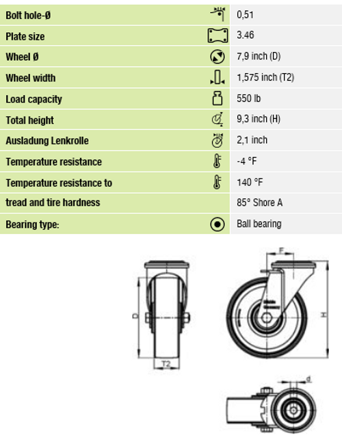 LER-TPA 200K-FK dimensions