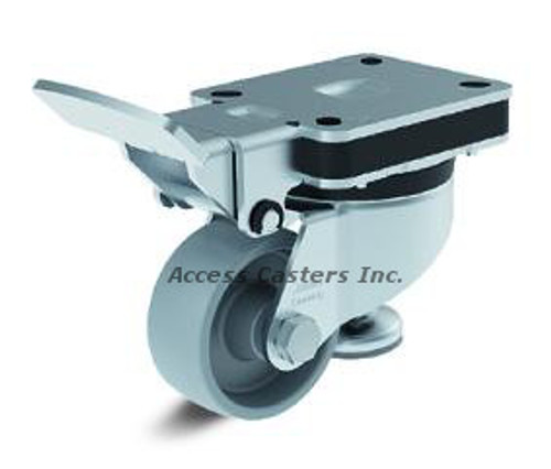 HRLK-SPOG 80K Blickle 3" Swivel Plate Leveling Caster SPOG Wheel Ball Beari