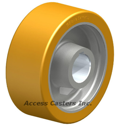 GTHN 140/30H7 Blickle 5" Caster GB Wheel Plane Bore