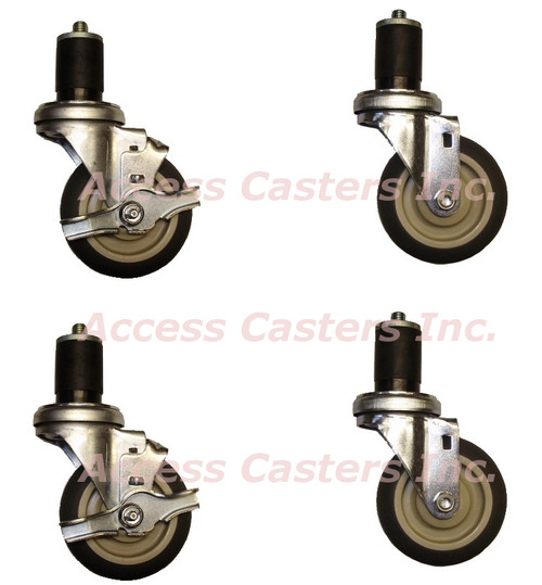 4PIMSDSET  Caster Set for Imperial Single Deck Convection Oven 4PIMSDSET  Caster Set for Imperial Single Deck Convection Oven