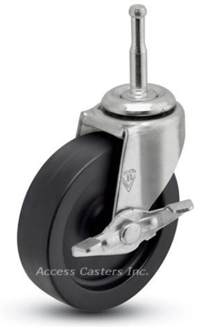 Polyolefin Single Wheel Grip Neck Stem with Brake Polyolefin Single Wheel Grip Neck Stem with Brake