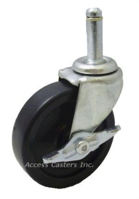 Polyolefin Single Wheel Grip Ring Stem with Brake Polyolefin Single Wheel Grip Ring Stem with Brake