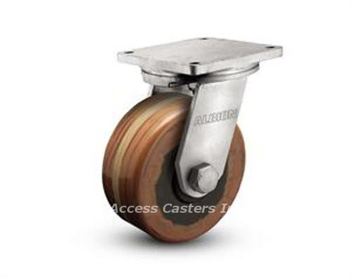 Picture shows caster with 10" wheel.