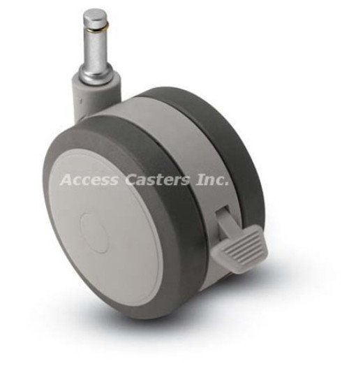 Softech Twin Wheel Grip Ring Stem Grey with Brake Softech Twin Wheel Grip Ring Stem Grey with Brake