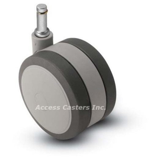 Softech Twin Wheel Grip Ring Stem Grey Softech Twin Wheel Grip Ring Stem Grey