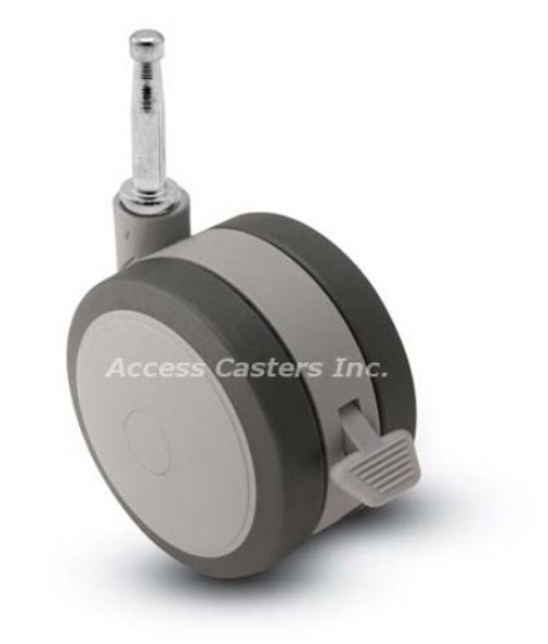 Softech Twin Wheel Grip Neck Stem Grey with Brake Softech Twin Wheel Grip Neck Stem Grey with Brake