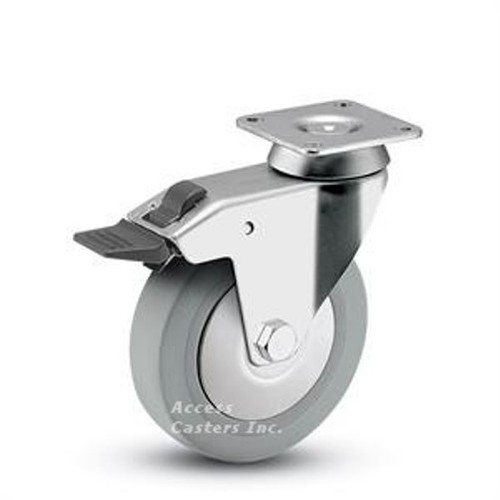 3 inch Total Lock Razor Medical Caster Wheel