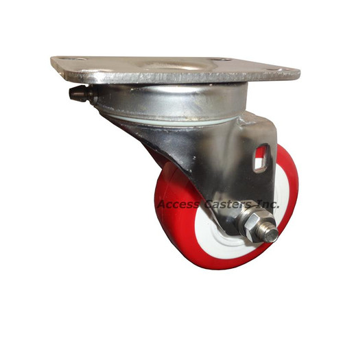 SS3PP 3 Inch Stainless Steel Swivel Caster Polyurethane Wheel