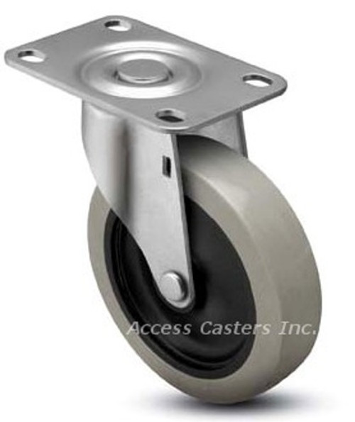 5SRETS 5" Swivel Caster Polyurethane Wheel
