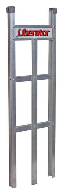 B2 B&P Hand Truck Frame, Straight Back with 1 Vertical Strap