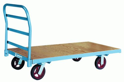 PB1108-H-R3672 Wood Deck Platform Truck with Steel Frame