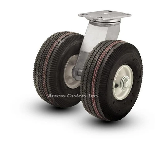 290SF16801S Albion 16" Dual Wheel Pneumatic Swivel Caster