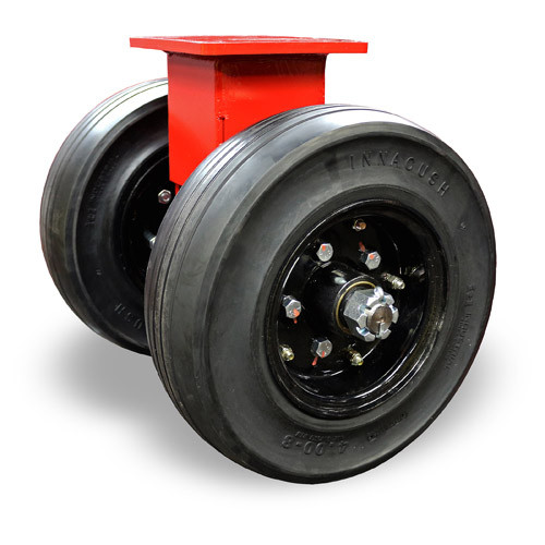 R-7721-SPRT Dual-Wheel Ground Support Rigid Caster from Hamilton R-7721-SPRT Dual-Wheel Ground Support Rigid Caster from Hamilton