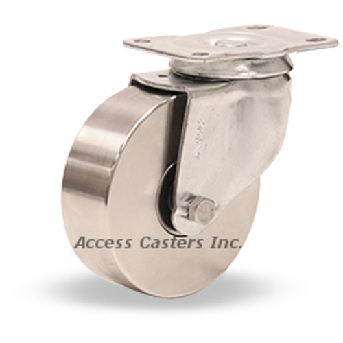 S-341-HSB 4" Hamilton Inferno Caster with Stainless Wheels S-341-HSB 4" Hamilton Inferno Caster with Stainless Wheels