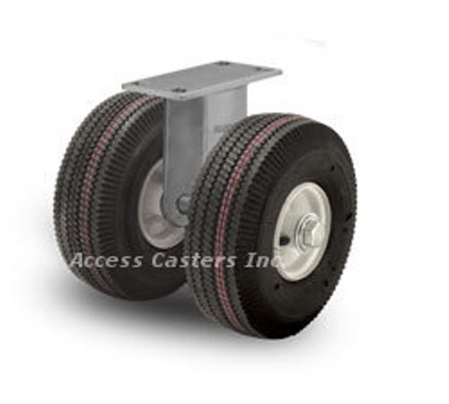 18PN294R 18" Dual Wheel Pneumatic Heavy Duty Rigid Caster