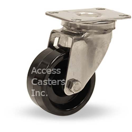 S-HSTL-3HCSB 3" high temperature stainless steel caster with durathem wheel S-HSTL-3HCSB 3" high temperature stainless steel caster with durathem wheel