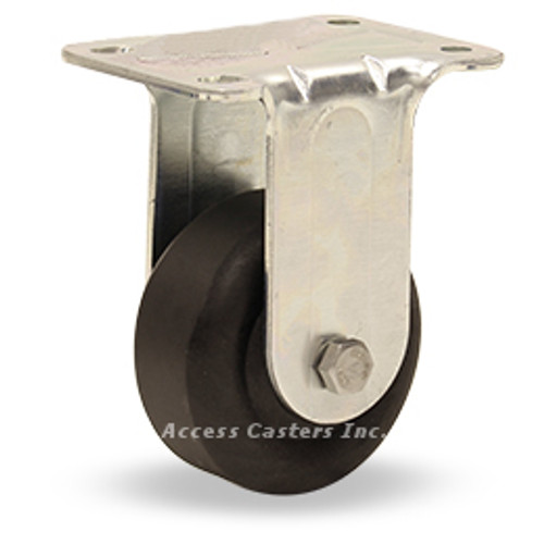 R-STL-3HNY 3" high temperature stainless steel rigid caster with scorcher w R-STL-3HNY 3" high temperature stainless steel rigid caster with scorcher w