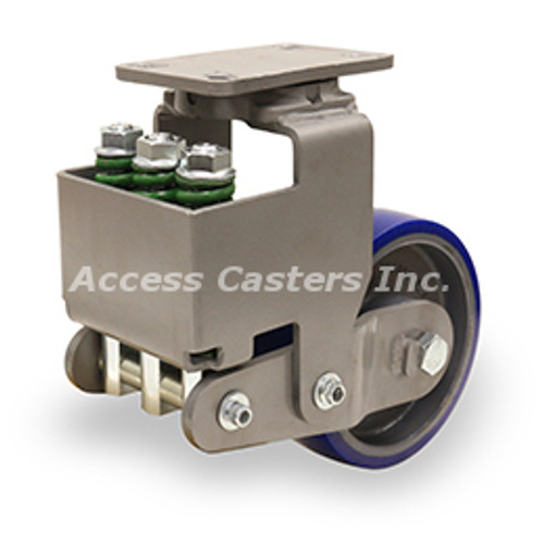 S-AEZFFM-63SPB Spring loaded caster with 6" x 3" Ergo-Glide wheel S-AEZFFM-63SPB Spring loaded caster with 6" x 3" Ergo-Glide wheel