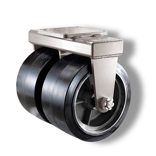 R-UMD2-2212POY 22" Dual Wheel Caster from Hamilton, 17,600 pound capacity