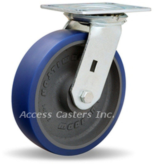 S-628-SPB Hamilton 8" swivel caster with Ergo-Glide wheel