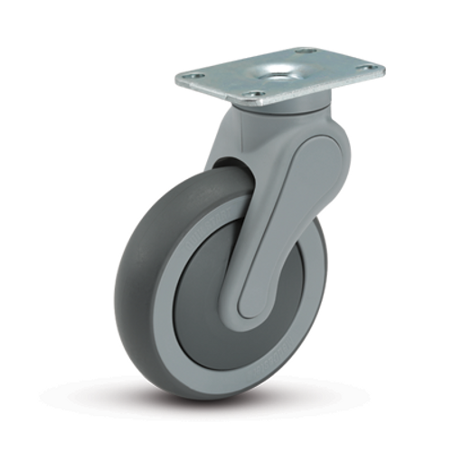 AV05QRP125SWTP01 5 Inch Avant Swivel Caster with Top Plate AV05QRP125SWTP01 5 Inch Avant Swivel Caster with Top Plate