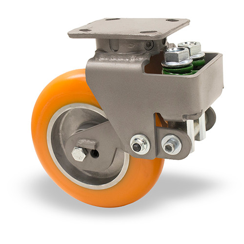 Rigid HS caster image not available, swivel WH caster shown.