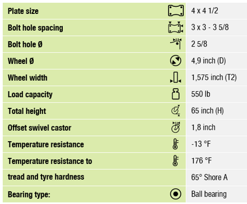 LH-ALEV 125K-14 Dimensions