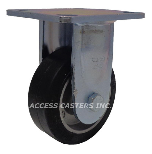 BHS-ALEV 200K-16 Blickle 8" Rigid Caster ALEV Wheel Plate Ball Bearing