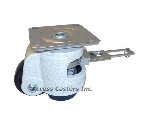 TP80FR 2.5" Leveling Caster with Ratchet