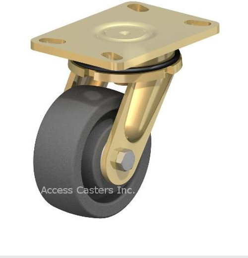 LS-SPOG 127K-16 Blickle 5" Swivel Caster SPOG Wheel Plate Ball Bearing