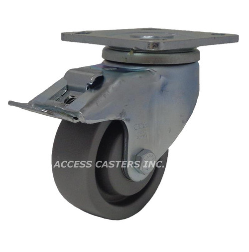 LH-SPOG 125K-14-FI Blickle 4" Swivel Caster SPOG Wheel Plate Caster Ball Br