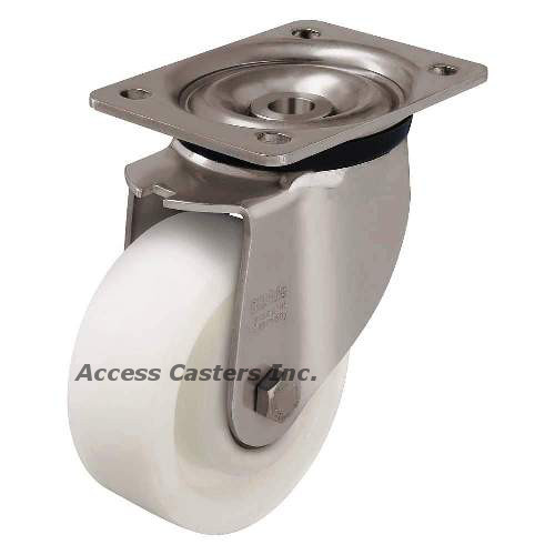 LKX-SPO 100XK-1- Blickle 100mm Stainless Steel Swivel Caster LKX-SPO 100XK-1- Blickle 100mm Stainless Steel Swivel Caster